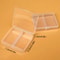 Clear PP Desktop Storage Box Organizer 25 Grid Transparent Jewelry Parts Case For Beads Crafts Scr 4