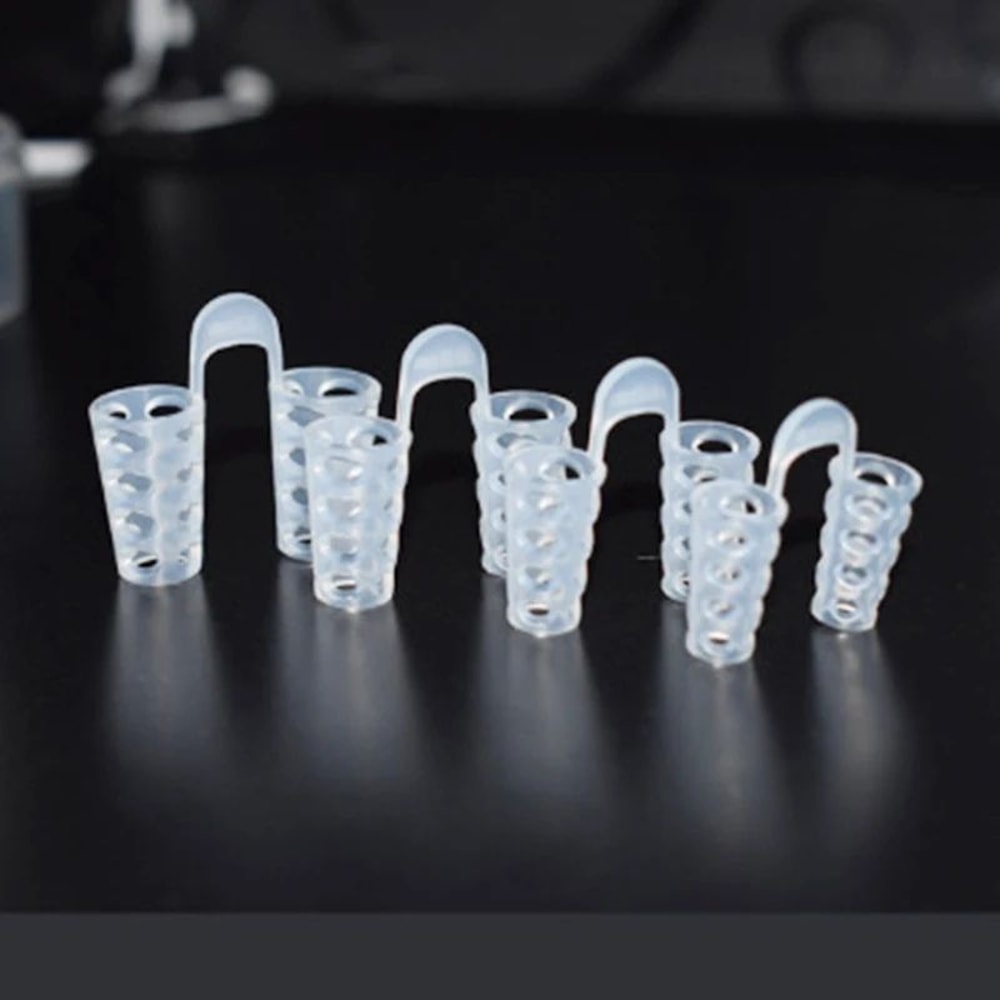 AntiSnoring Nose Clip Set Sleep Aid Device For Easier Breathing Snore Reduction Support Nighttime 5