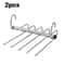 Foldable Stainless Steel Pants Hanger SpaceSaving Trouser Rack With AntiSlip Clips For Closet Wardr 8