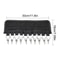 8Clip Hat Organizer Hanging Strap With Velcro Stainless Steel Clips NoDrill Vertical Storage For C 4