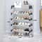 37 Tier Dustproof Shoe Rack Organizer Floor Standing Space Saving Shoe Cabinet For Entryway Doorste 8