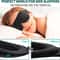 3D Memory Foam Sleep Mask Light Blocking Eye Shade Soft Padded Blindfold For Deep Sleep Travel Naps 2