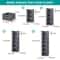 Foldable 6Shelf Hanging Closet Organizer Storage With 2 Hooks For Shoes Caps Clothes Pants Space Sa 1