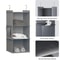 Foldable 6Shelf Hanging Closet Organizer Storage With 2 Hooks For Shoes Caps Clothes Pants Space Sa 2