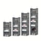 Foldable 6Shelf Hanging Closet Organizer Storage With 2 Hooks For Shoes Caps Clothes Pants Space Sa 3