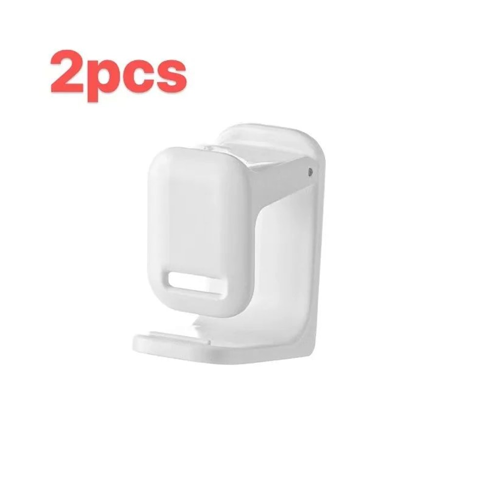 NoDrill Adjustable Basin Hook Wall Mounted ABS Bathroom Storage Rack For Sink Toilet Bathtub Towel 7