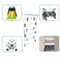 Foldable MultiLayer Pants Hanger Rack Anti Slip Seamless Wardrobe Organizer For Trousers Skirts Sca 1
