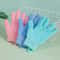 Exfoliating Bath Gloves Five Finger Body Scrub Mitts Deep Cleaning Shower Gloves For Women Men Trav 3