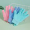 Exfoliating Bath Gloves Five Finger Body Scrub Mitts Deep Cleaning Shower Gloves For Women Men Trav 3