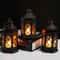 Vintage LED Candle Lantern Flameless Flickering Hanging Light For Indoor Outdoor Garden Party Festi 0