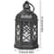 Vintage LED Candle Lantern Flameless Flickering Hanging Light For Indoor Outdoor Garden Party Festi 4