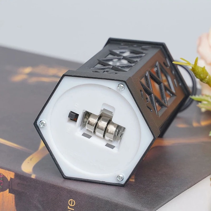 Vintage LED Candle Lantern Flameless Flickering Hanging Light For Indoor Outdoor Garden Party Festi 5