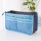 Korean Folding Makeup Storage Bag Large Capacity Double Zipper Travel Organizer For Cosmetics Toile 0