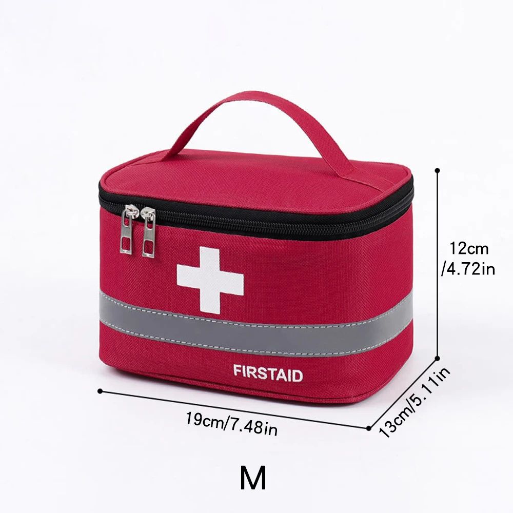Oxford Cloth First Aid Kit Bag 3Piece Set Large Capacity Portable Medicine Organizer Travel Medical 15