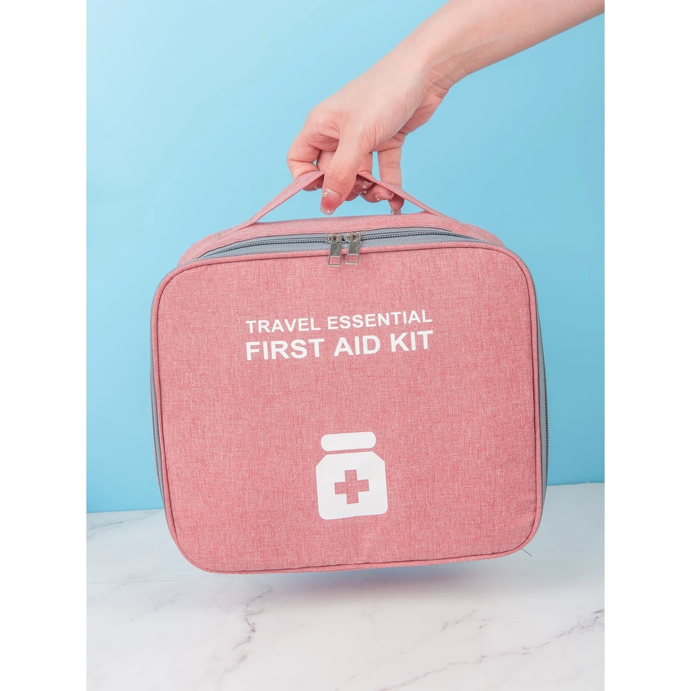 Oxford Cloth First Aid Kit Bag 3Piece Set Large Capacity Portable Medicine Organizer Travel Medical 18
