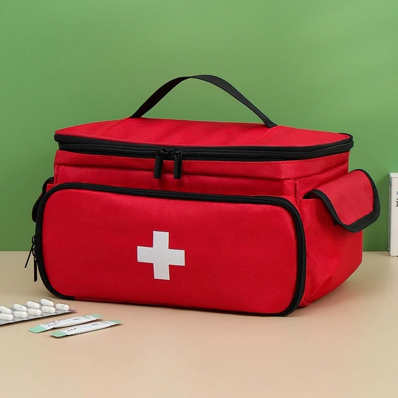 Oxford Cloth First Aid Kit Bag 3Piece Set Large Capacity Portable Medicine Organizer Travel Medical 13