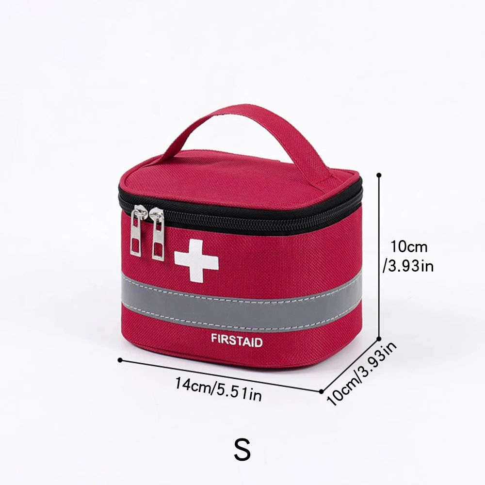 Oxford Cloth First Aid Kit Bag 3Piece Set Large Capacity Portable Medicine Organizer Travel Medical 14