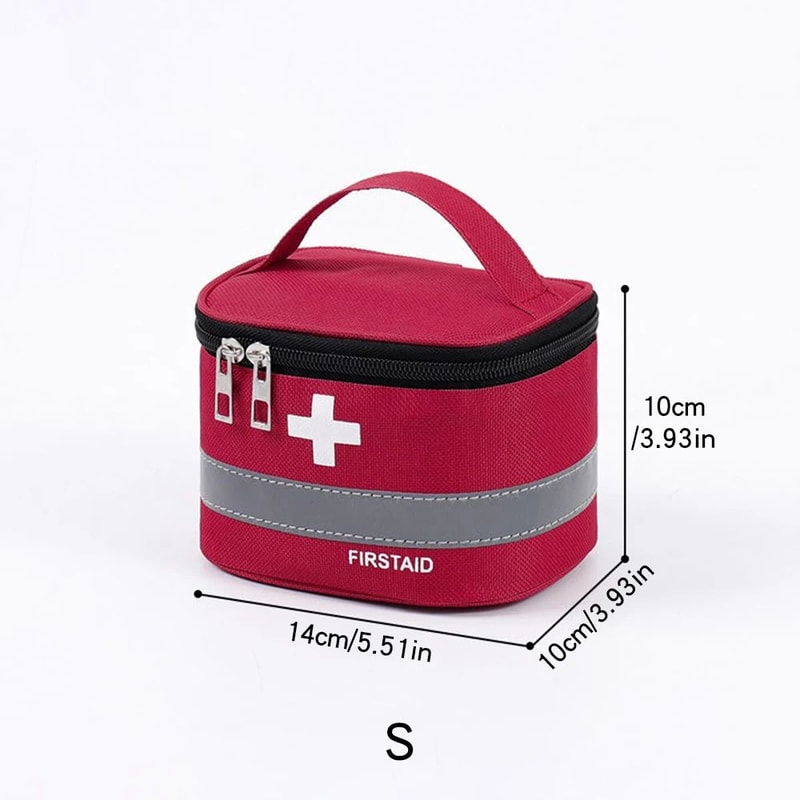 Oxford Cloth First Aid Kit Bag 3Piece Set Large Capacity Portable Medicine Organizer Travel Medical 14