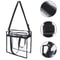 Clear PVC Tote Bag Waterproof Transparent Large Capacity Gym Swim Travel Carryall With Reinforced H 5
