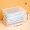 Portable Transparent Flip Storage Box Thickened Mask Case Pill Organizer For Jewelry Earrings Cosme 5