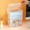 Portable Transparent Flip Storage Box Thickened Mask Case Pill Organizer For Jewelry Earrings Cosme 6