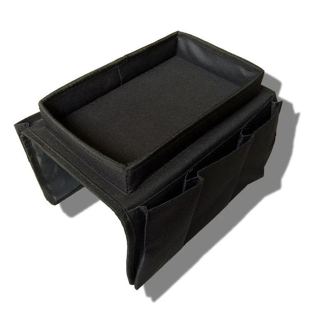 Oxford Sofa Armrest Storage Organizer Hanging Bag Remote Control Caddy For Couch Bedside Recliner 6