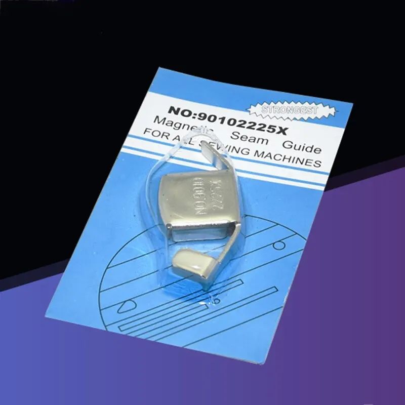 Stainless Steel Magnetic Sewing Machine Seam Guide Locator Adjustable Presser Foot Edge Positioner 6