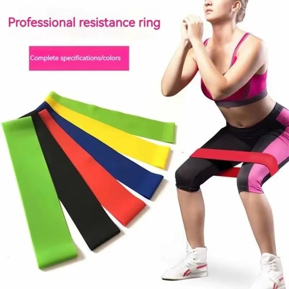 Mini Latex Resistance Loop Bands For Fitness Stretch Circle Bands For Strength Training Hip Glutes 1