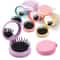 Portable Folding Pocket Hair Brush With Mirror Air Cushion Massage Comb Travel Compact Flip Stylin 0