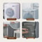 PEVA Waterproof Dustproof Washing Machine Cover Thick Universal Fit Protector For TopFront Load Wa 2
