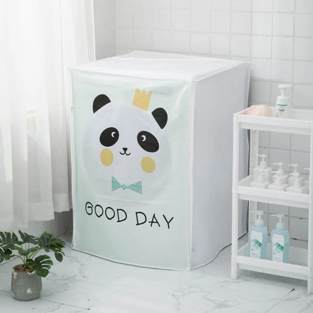 PEVA Waterproof Dustproof Washing Machine Cover Thick Universal Fit Protector For TopFront Load Wa 5