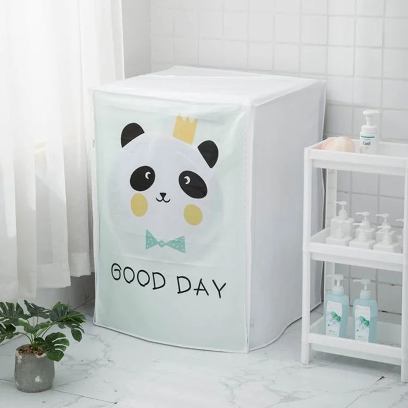 PEVA Waterproof Dustproof Washing Machine Cover Thick Universal Fit Protector For TopFront Load Wa 5