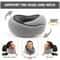 Memory Foam Travel Neck Pillow For Airplane Camping UShaped Cervical Support Cushion With Carry B 1