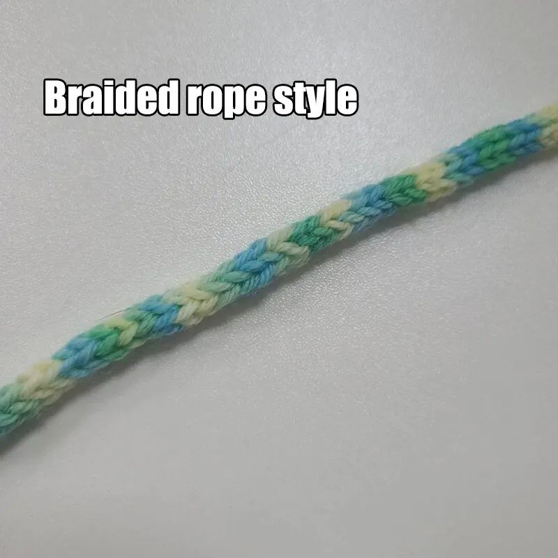 Manual Hand Crank Rope Knitting Machine SemiAutomatic Mini Weaving Tool For DIY Crafts Cord Making 4