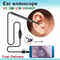 USB HD Earwax Removal Camera Tool Intelligent Visual Ear Cleaner Endoscope Spoon With LED Otoscope 0