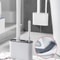 NoDeadCorner Toilet Brush Set Wall Mounted Bathroom Cleaning Brush Tool With Holder For Deep Corne 1