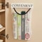 WallMounted Mesh Garbage Bag Holder Large Capacity Hanging Storage Organizer Net For Kitchen Bags 1
