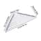 Foldable Triangular Sink Filter Rack Stainless Steel Drain Storage Basket Holder For Bowls Chopstic 7