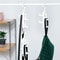 Non Perforated Bag Storage Hanging Rack Multi Row Wardrobe Organizer Traceless Door Hook For Bags H 5