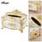 European Style Tissue Box Holder Luxury Desktop Napkin Extraction Storage Case For Hotel Restaurant 1