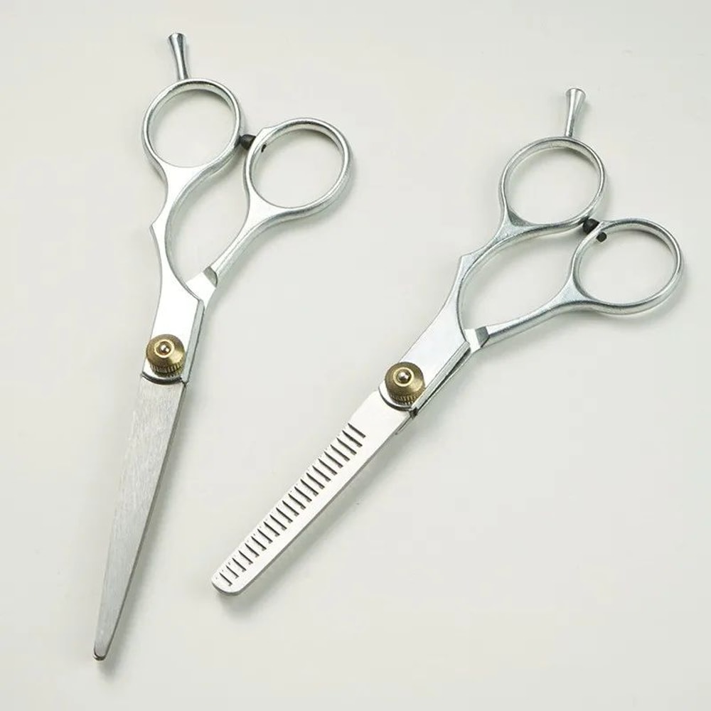 6 Inches Professional Hairdressing Scissors Set Cutting Thinning Barber Shears Razor Sharp Salon Ha 5
