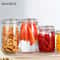 Borosilicate Glass Storage Jar Airtight Locking Lid BPA Free Dishwasher Safe Canister For Coffee Be 1