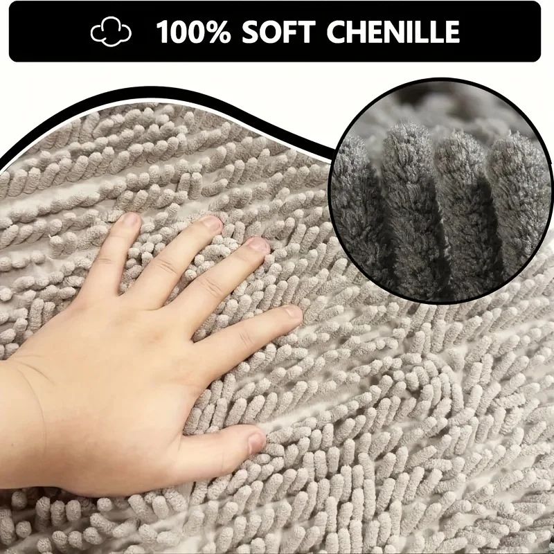 Super Absorbent Dog Mud Mat Quick Dry Microfiber Non Slip Washable Indoor Entry Rug For Wet Paws An 1