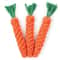 Carrot Rope Dog Chew Toy Cotton Teething Cleaning Tug Toy For Small Medium Puppies Outdoor Training 0