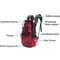Breathable Dog Carrier Shoulder Backpack Waterproof Washable Pet Travel Bag For Hiking Outdoor Bicy 5