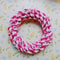 Bite Resistant Cotton Rope Ring Dog Chew Toy Durable Molar Teething Tug Toy For Medium Large Dogs T 1