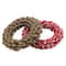 Bite Resistant Cotton Rope Ring Dog Chew Toy Durable Molar Teething Tug Toy For Medium Large Dogs T 2