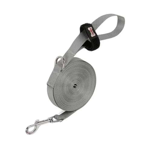 Nylon Long Dog Training Leash 16ft 33ft Lead Rope for Walking Recall Outdoor Runs for Small Medium Active Dogs