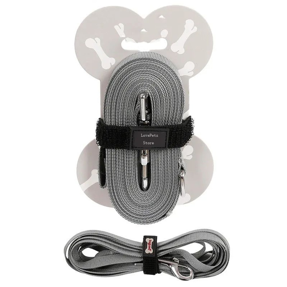 Nylon Long Dog Training Leash 16ft 33ft Lead Rope For Walking Recall Outdoor Runs For Small Medium 2