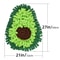 Avocado Dog Snuffle Mat Large Puzzle Feeding Toy Non Slip Interactive Training Blanket For Treat Hu 5